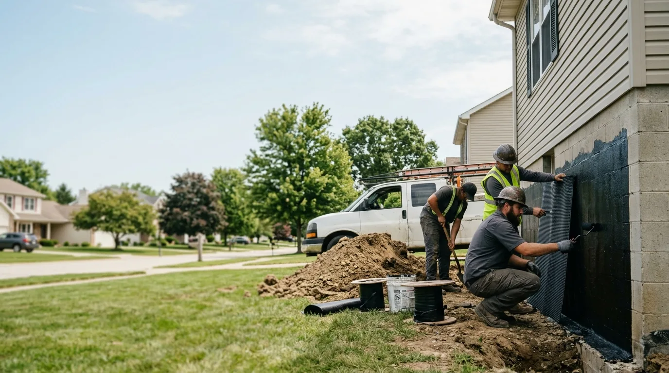 Basement Waterproofing in Shoals, IN near me